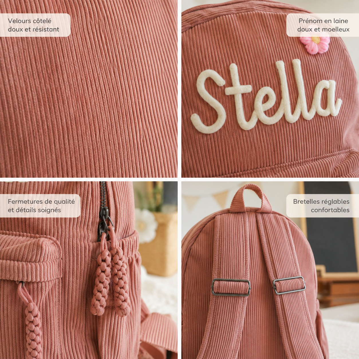 Sac à dos enfant personnalisé Pikoé™